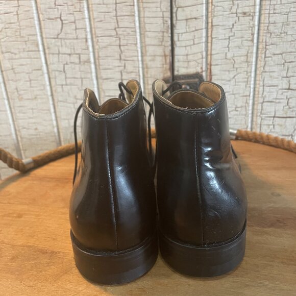 Cole Haan Black Leather Men's Boots - Picture 4 of 6
